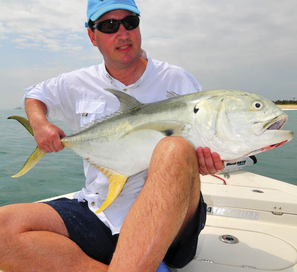 Fliegenfischen auf Jack Crevalle